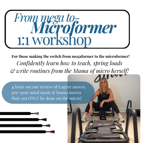 Microformer Mentorship! – TBA FITNESS